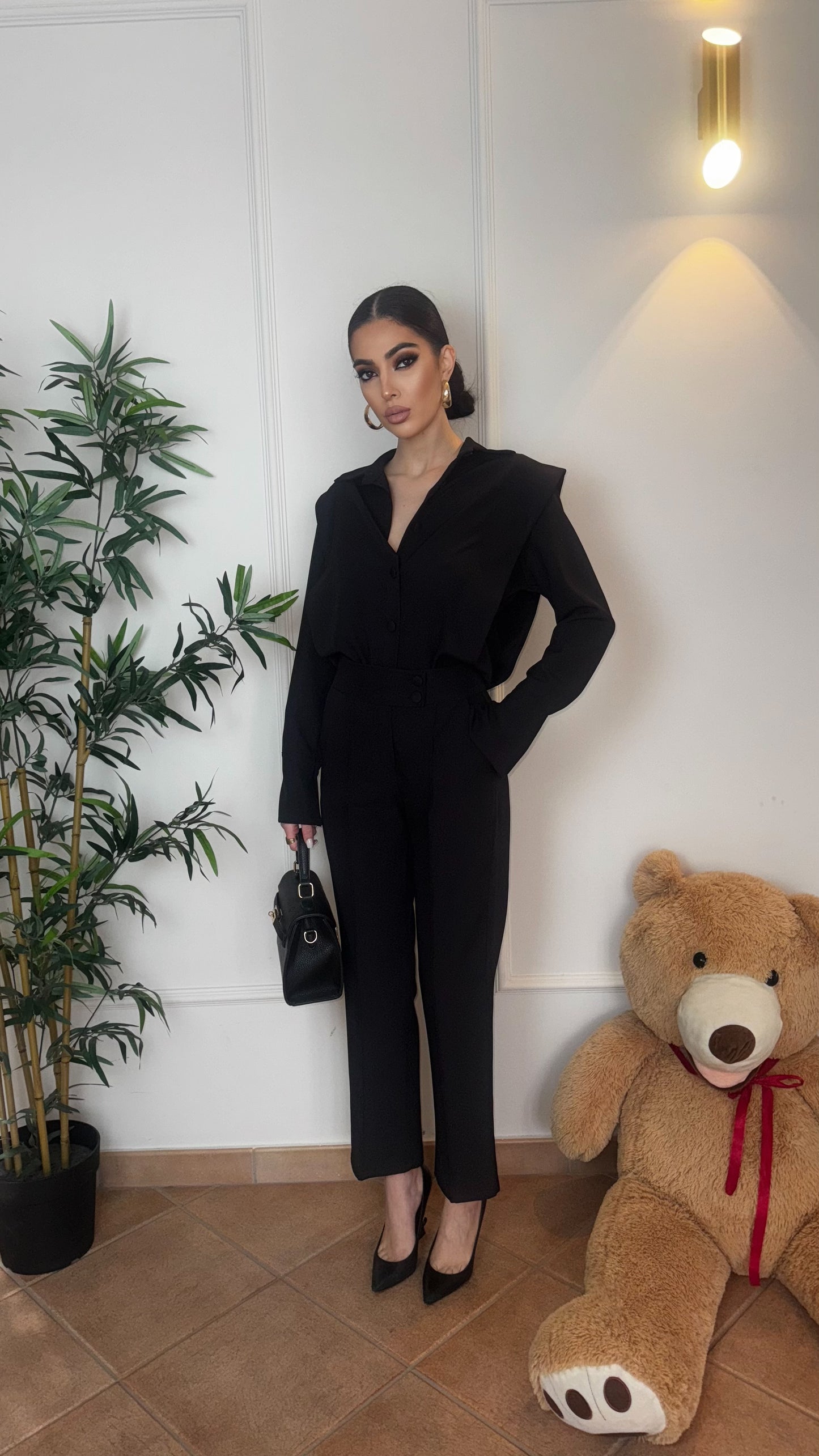 COORDINATO CHIC NERO