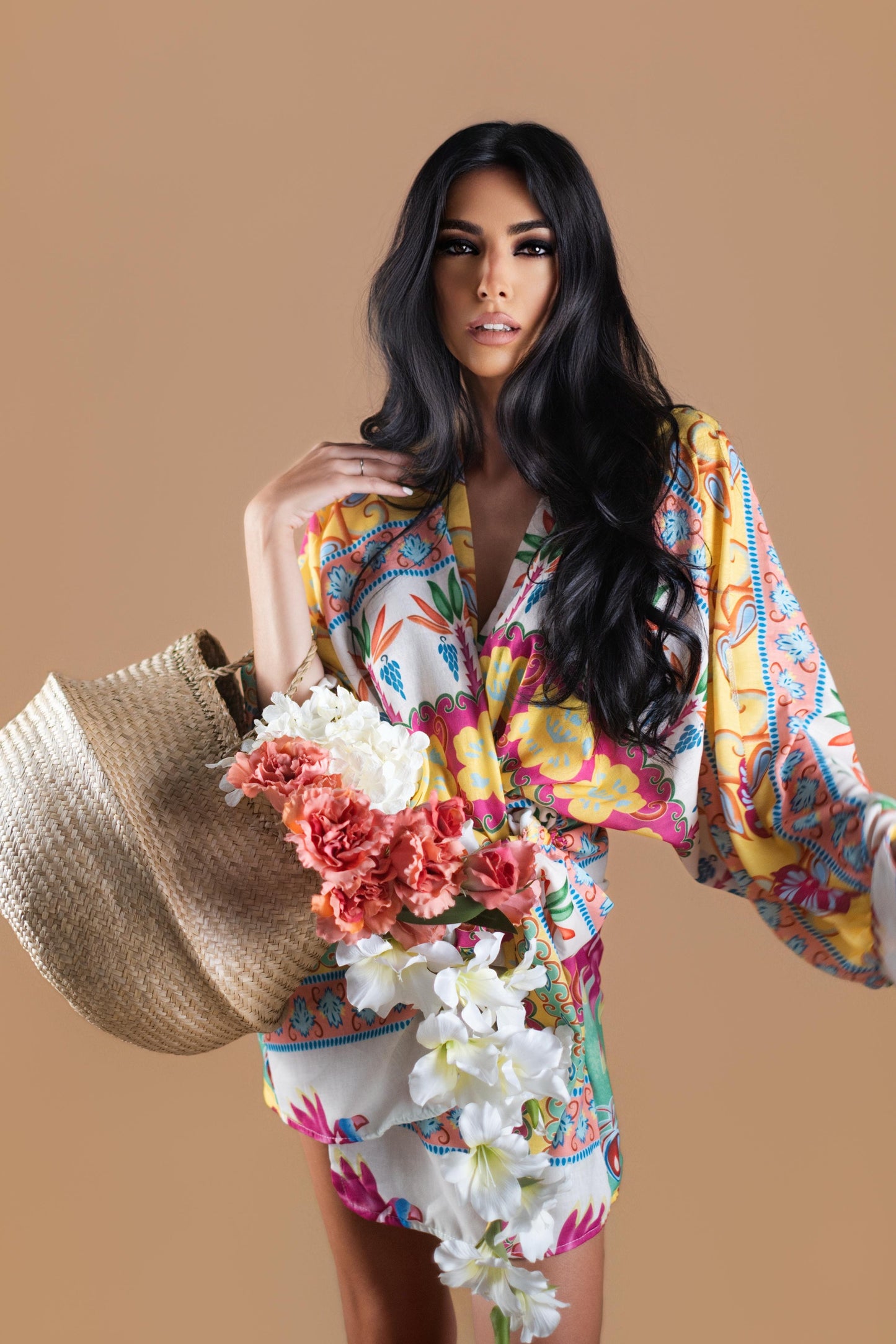 DRESS TROPICANA FLOWER