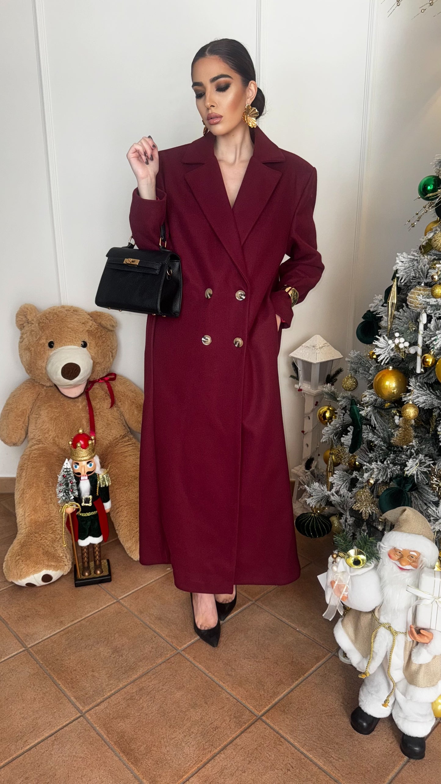 COAT MARA BORDEAUX