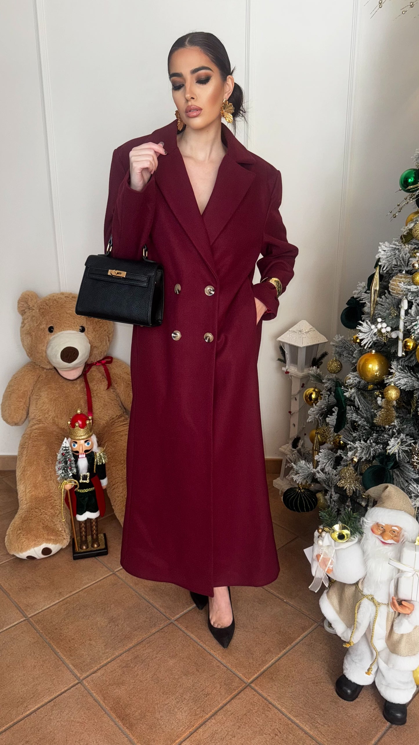 COAT MARA BORDEAUX