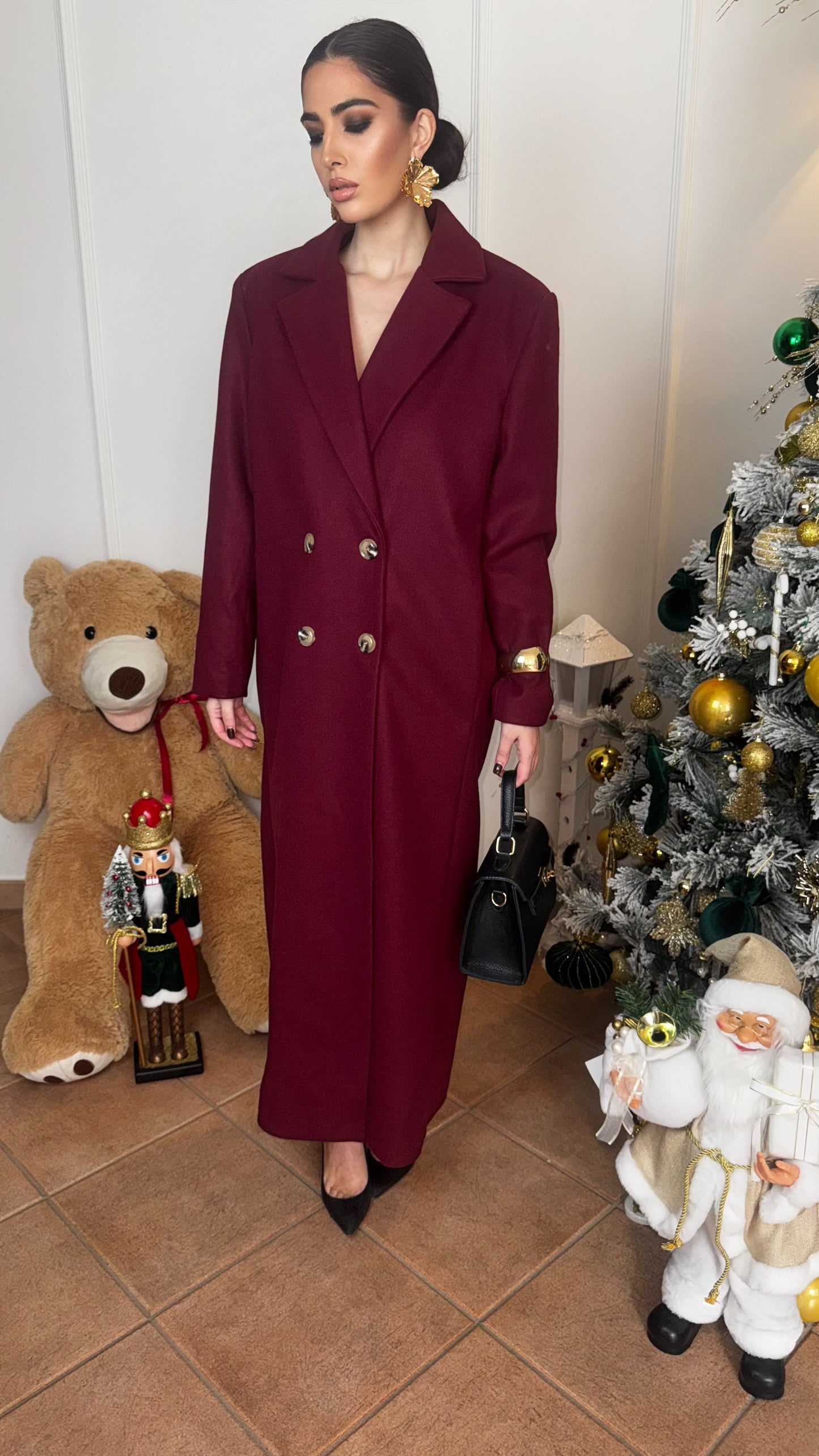 COAT MARA BORDEAUX