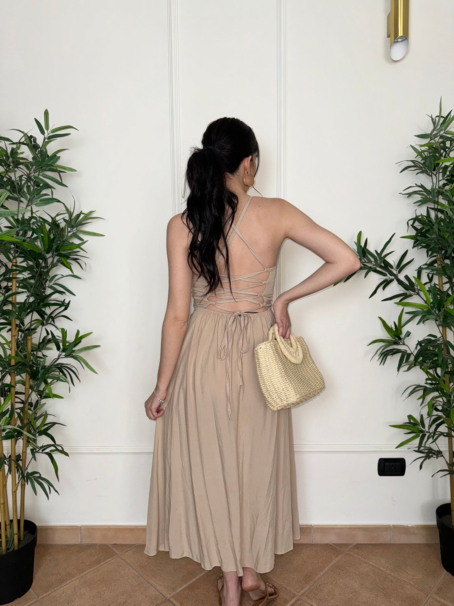 DRESS CHIARA BEIGE