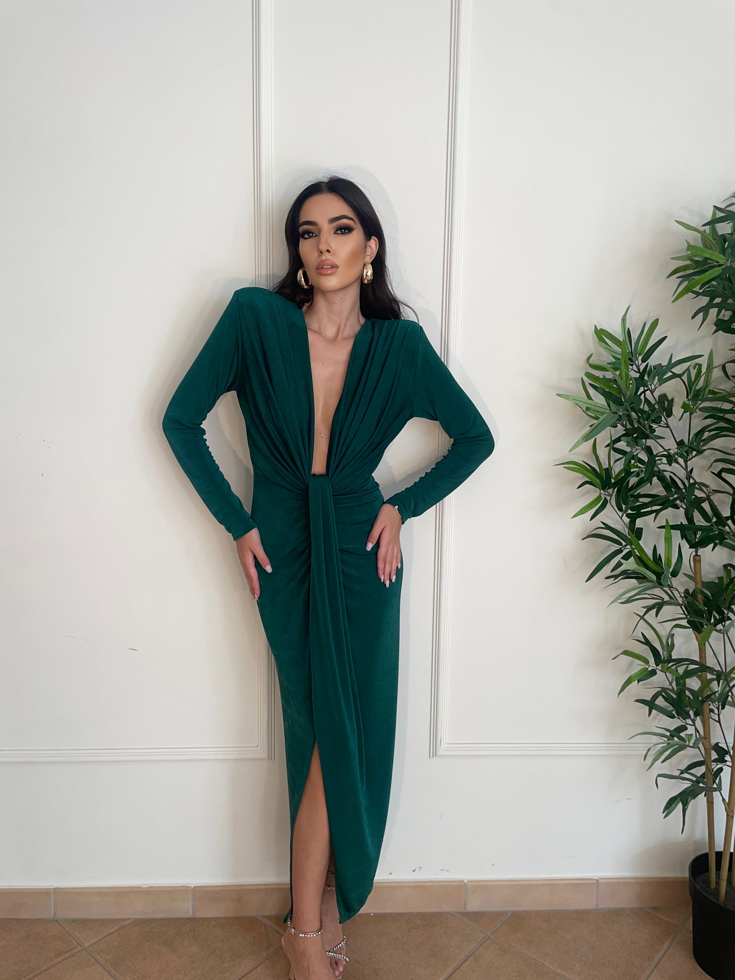 DRESS DAFNE VERDE GUCCI