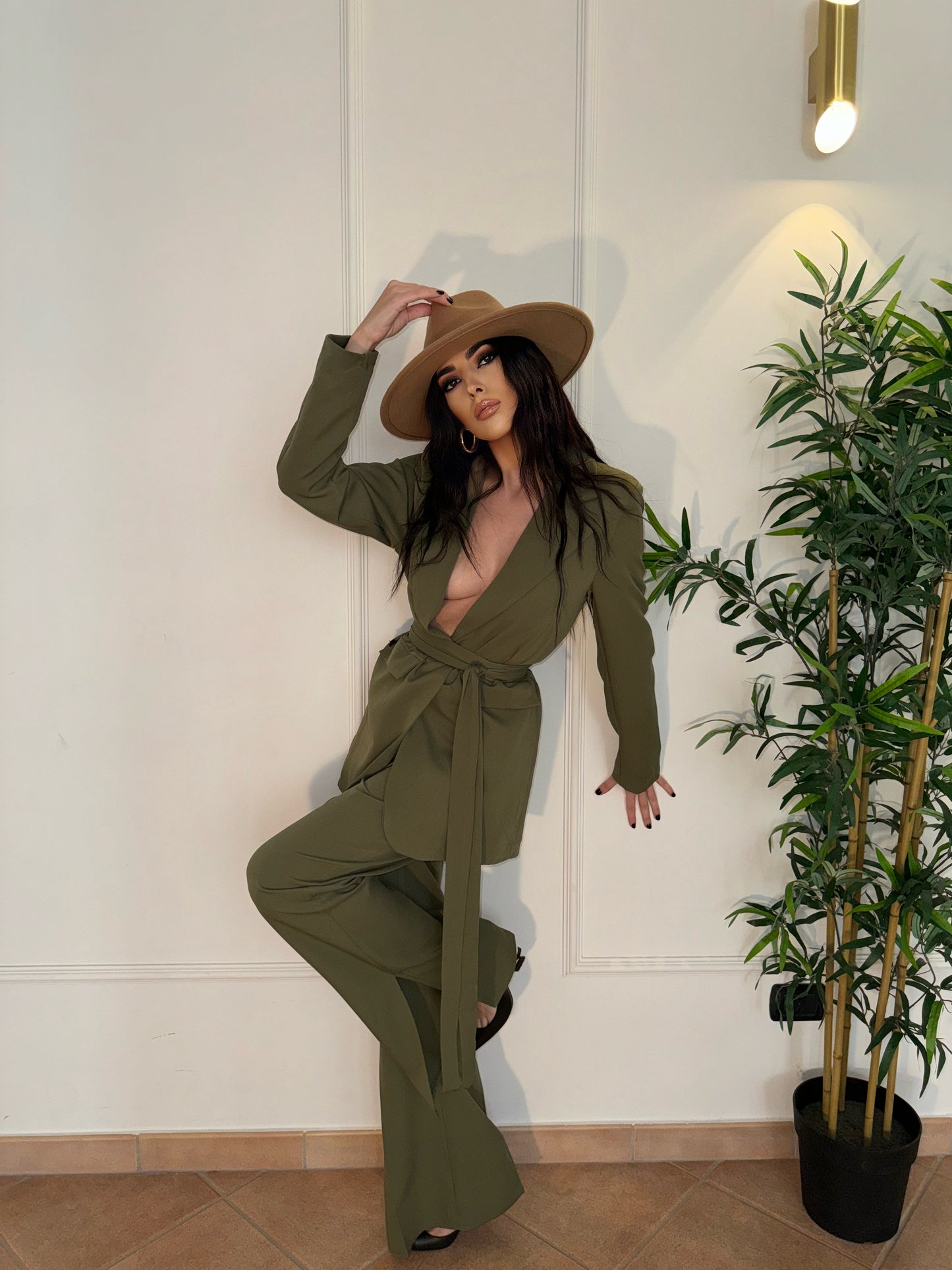 TAILLEUR LOVE VERDE MILITARE