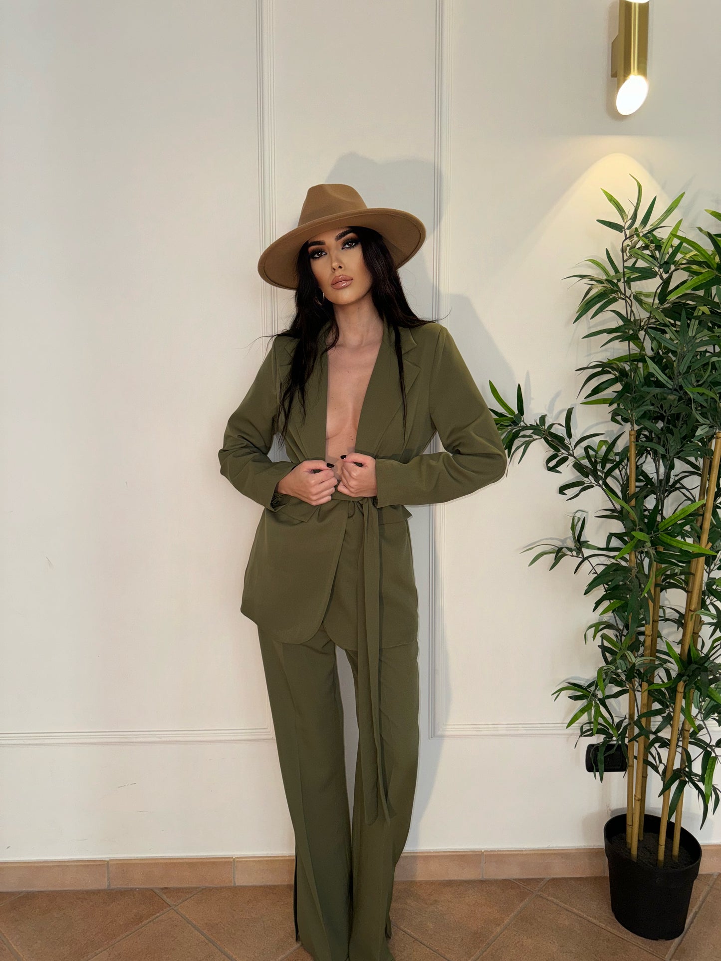 TAILLEUR LOVE VERDE MILITARE