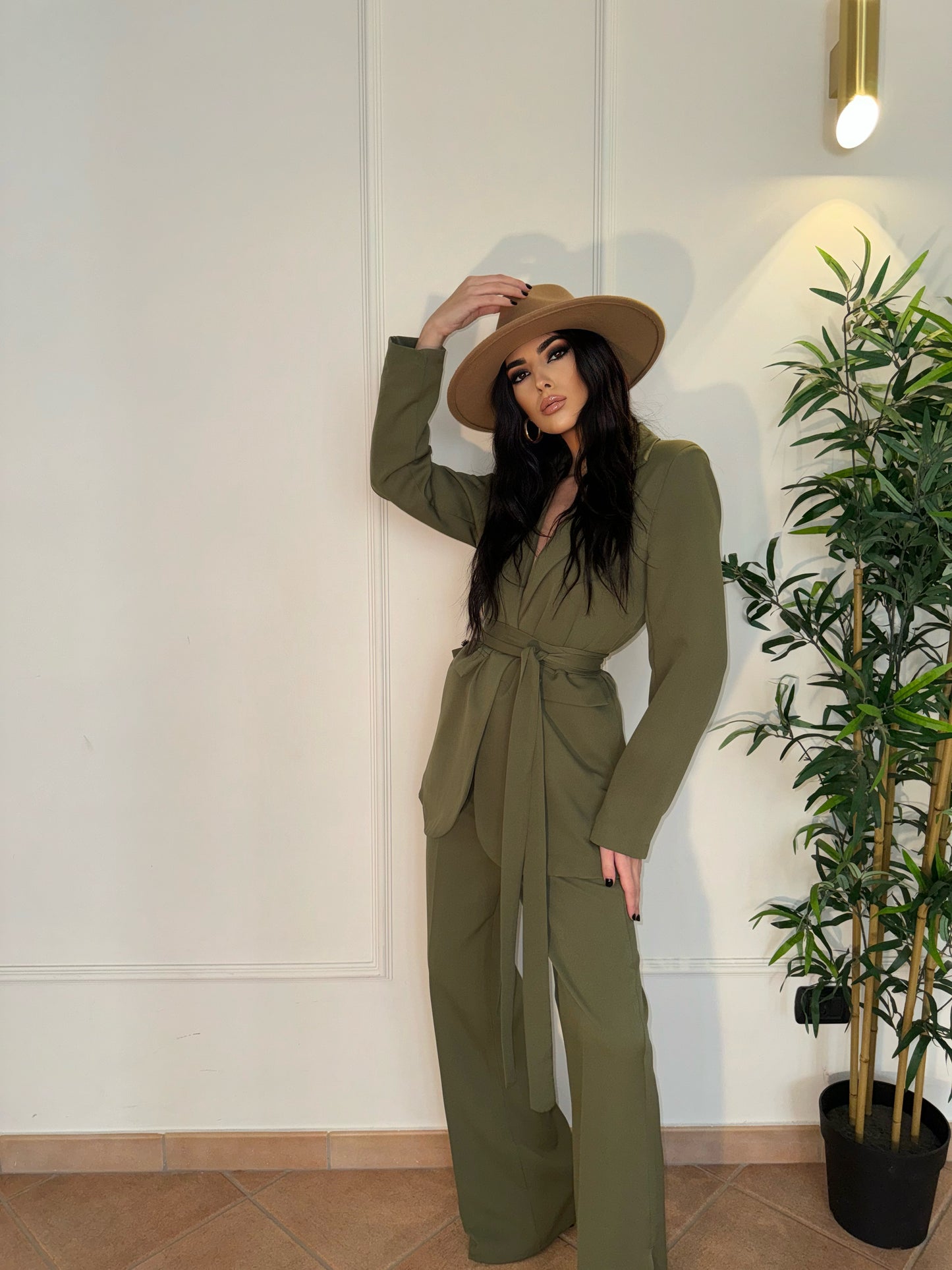 TAILLEUR LOVE VERDE MILITARE